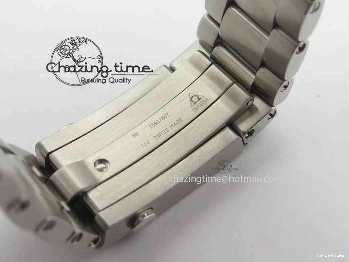 0211 Stretchable Planet Ocean 2016 43.5mm SS OM 1:1 Best Edition Gray Dial On SS Bracelet A 8163
